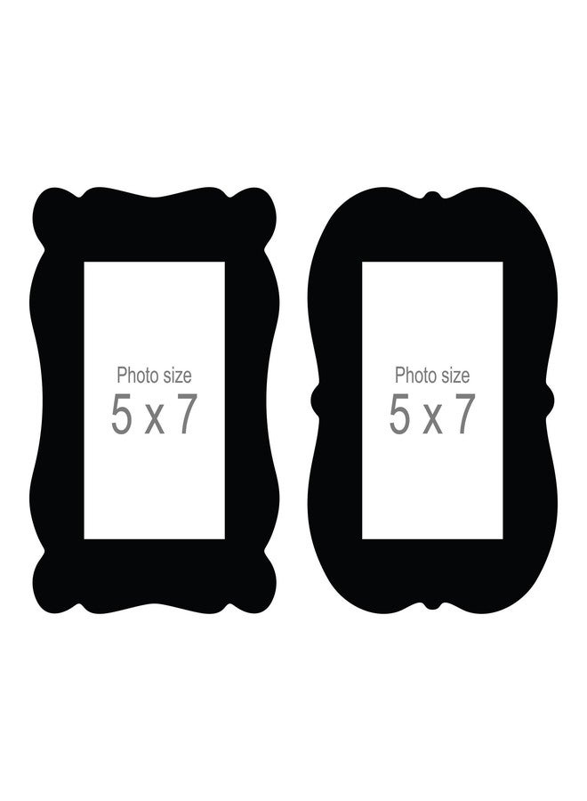 Creative Arts n Frames Wooden 5 x 7 inch Photo Frame Set Home Decor Items Wall Decoration for living room Anniversary Birthday (Set of 2 Picture Frame Photo Size 5 x 7 inch Frame Size 8 x 10 inch) - Image 4